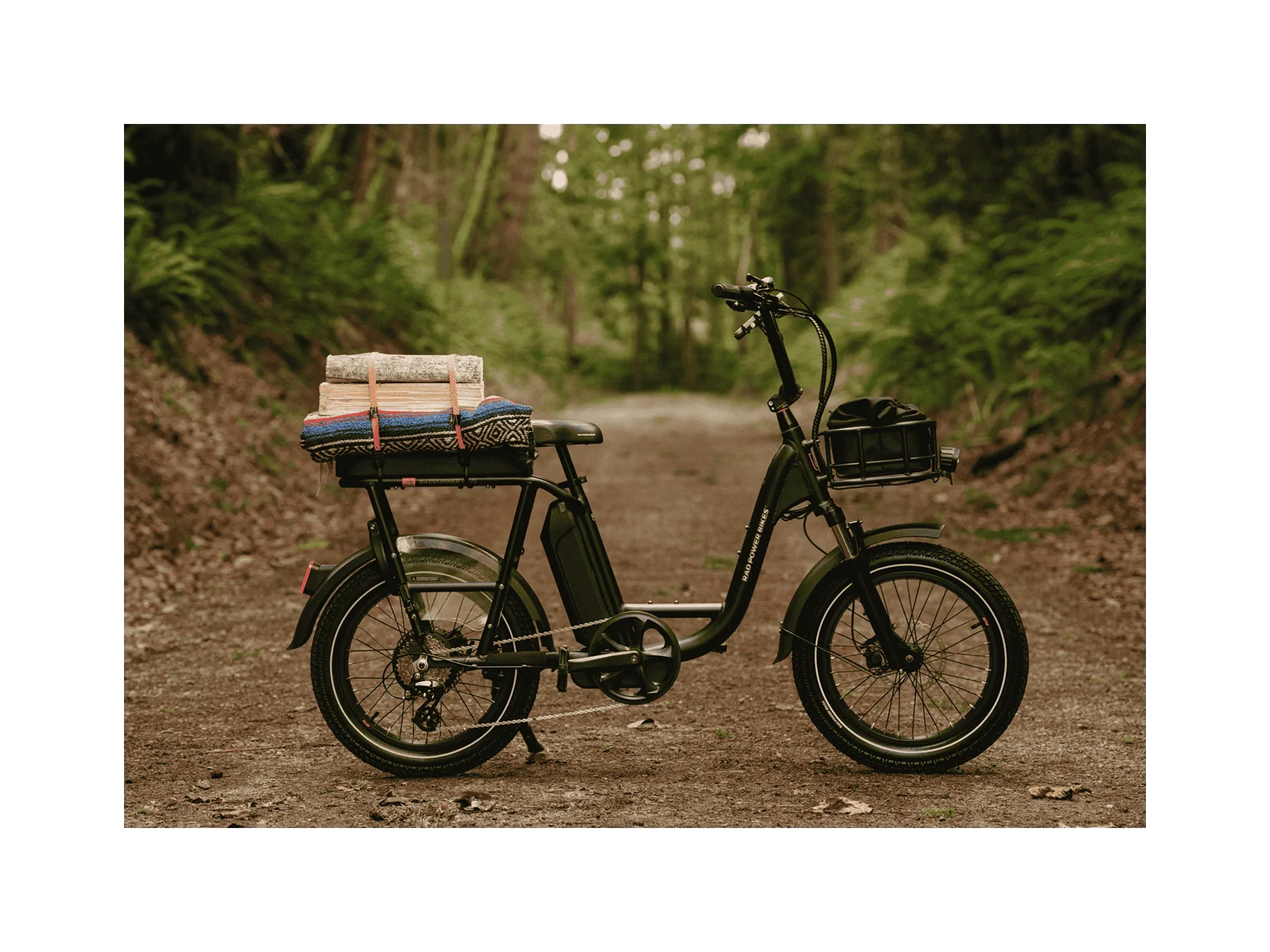 Rad Power Bikes RadRunner Plus Electric Cargo Utility Bike view 8